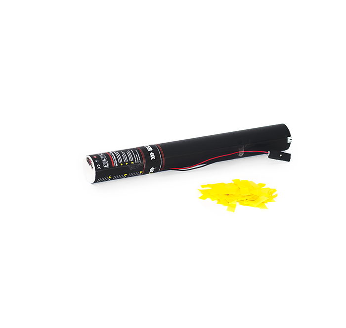 TCM FX - Elektromos Konfetti Ágyú 50cm - Yellow